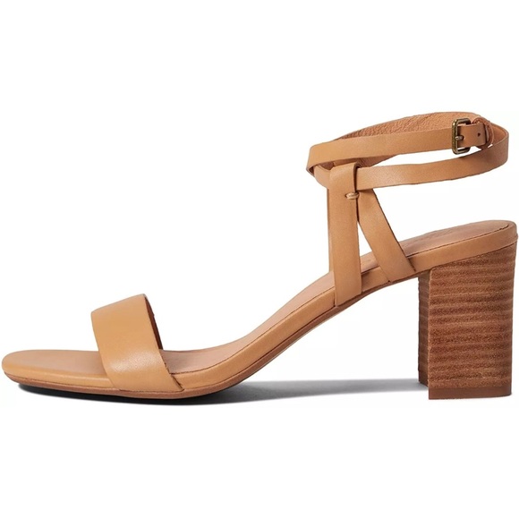 The Loli Ankle-Strap Sandal in Amber Brown - Picture 4 of 8